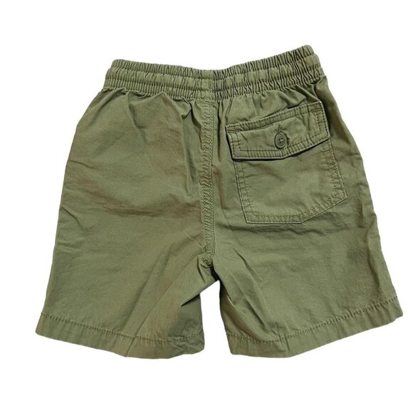 Baby Gap 3Y Olive Green Pull-On Shorts - Picture 3 of 4